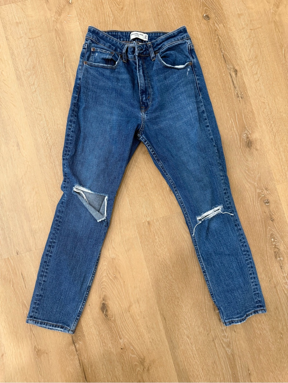 Abercrombie & Fitch skinny high rise curve love jeans